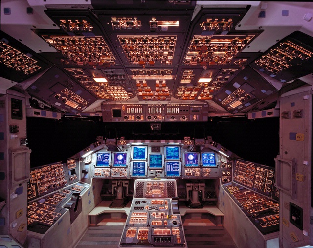 space shuttle cockpit pictures. Space Shuttle Columbia Cockpit
